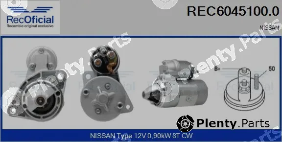 Recoficial REC6045100.0 — Starter