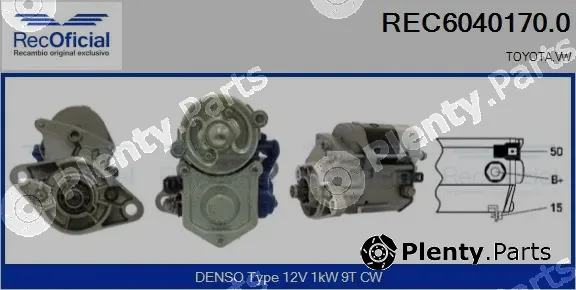 Recoficial REC6040170.0 — Starter