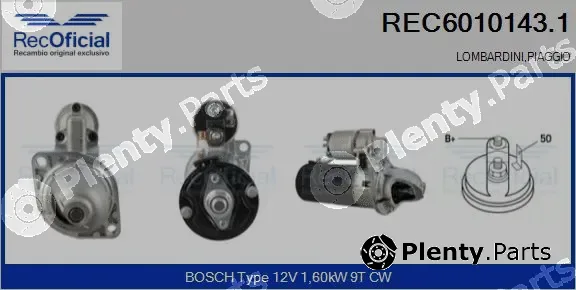 Recoficial REC6010143.1 — Starter