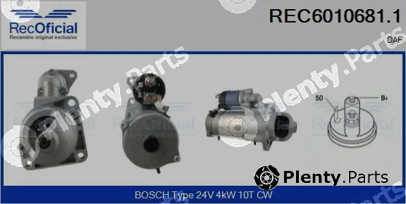 Recoficial REC6010681.1 — Starter
