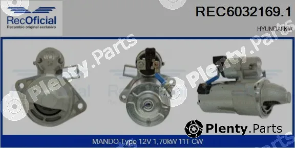 Recoficial REC6032169.1 — Starter