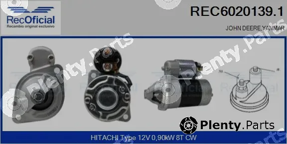 Recoficial REC6020139.1 — Starter
