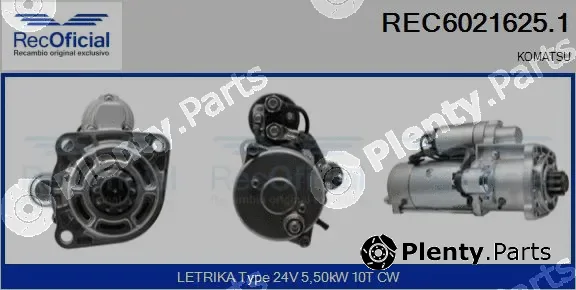 Recoficial REC6021625.1 — Starter