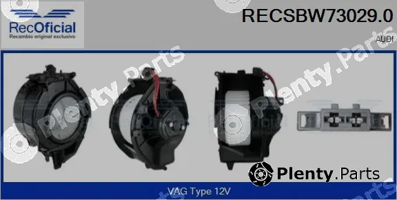 Recoficial RECSBW73029.0 — Interior Blower