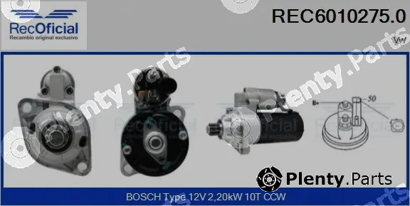 Recoficial REC6010275.0 — Starter