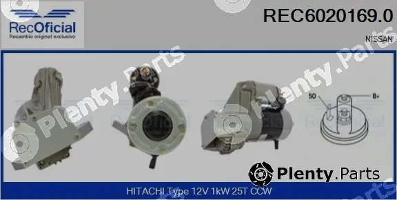 Recoficial REC6020169.0 — Starter