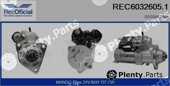 Recoficial REC6032605.1 — Starter