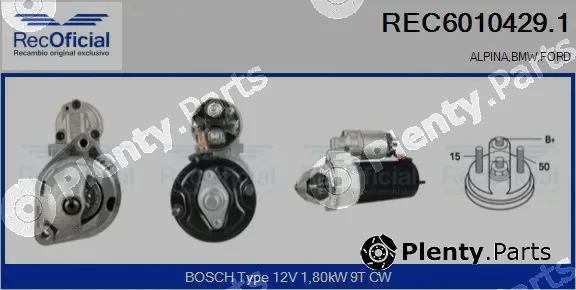 Recoficial REC6010429.1 — Starter