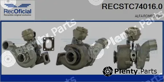 Recoficial RECSTC74016.0 — Charger, charging (supercharged/turbocharged)