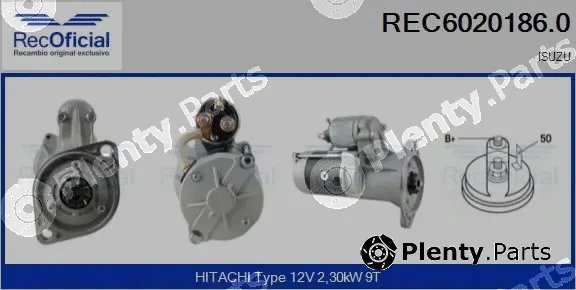 Recoficial REC6020186.0 — Starter