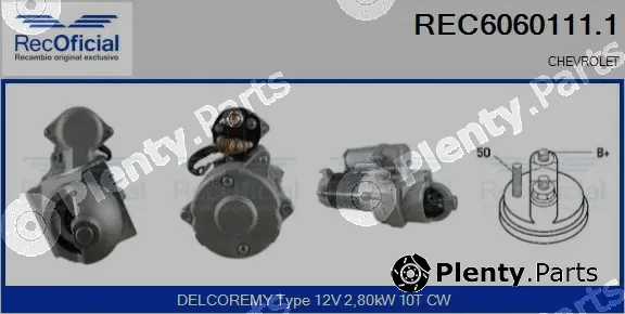 Recoficial REC6060111.1 — Starter