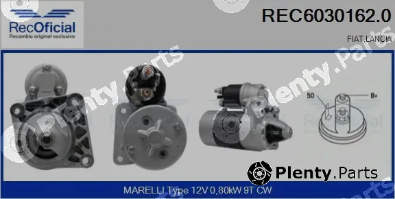 Recoficial REC6030162.0 — Starter