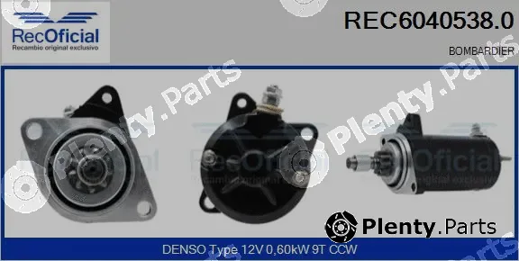 Recoficial REC6040538.0 — Starter