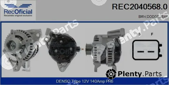Recoficial REC2040568.0 — Alternator
