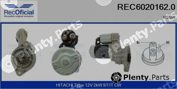 Recoficial REC6020162.0 — Starter