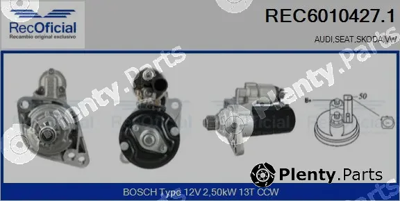 Recoficial REC6010427.1 — Starter