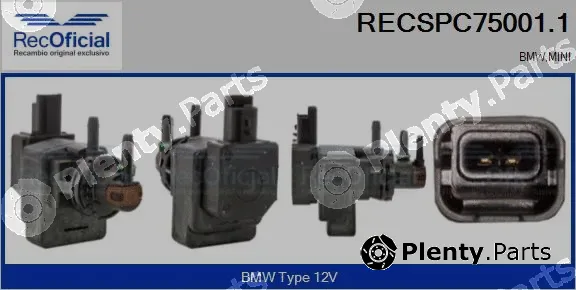 Recoficial RECSPC75001.1 — Pressure Converter, exhaust control