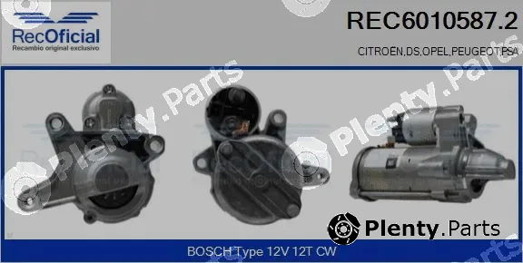 Recoficial REC6010587.2 — Starter
