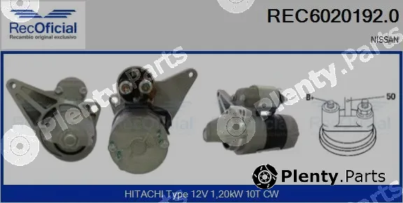 Recoficial REC6020192.0 — Starter