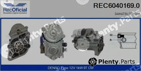 Recoficial REC6040169.0 — Starter