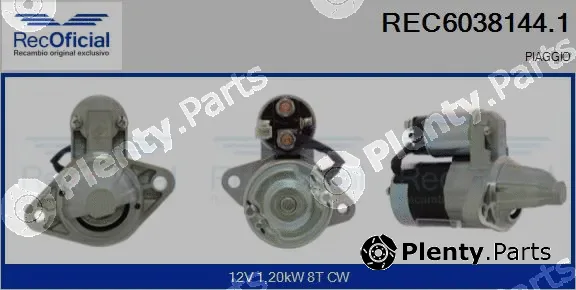 Recoficial REC6038144.1 — Starter