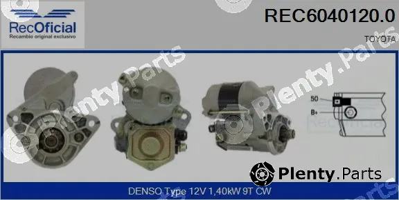 Recoficial REC6040120.0 — Starter