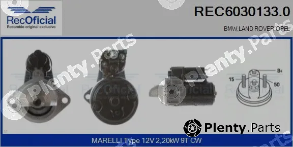 Recoficial REC6030133.0 — Starter