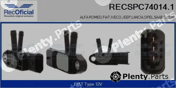 Recoficial RECSPC74014.1 — Pressure Converter, exhaust control
