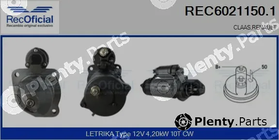 Recoficial REC6021150.1 — Starter