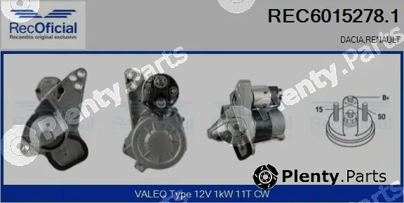 Recoficial REC6015278.1 — Starter