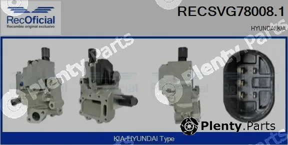 Recoficial RECSVG78008.1 — EGR Valve