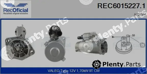 Recoficial REC6015227.1 — Starter