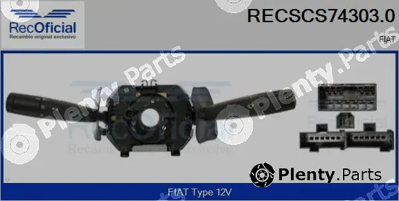 Recoficial RECSCS74303.0 — Steering Column Switch