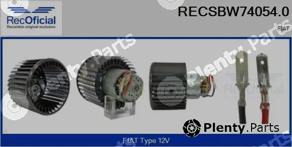 Recoficial RECSBW74054.0 — Interior Blower
