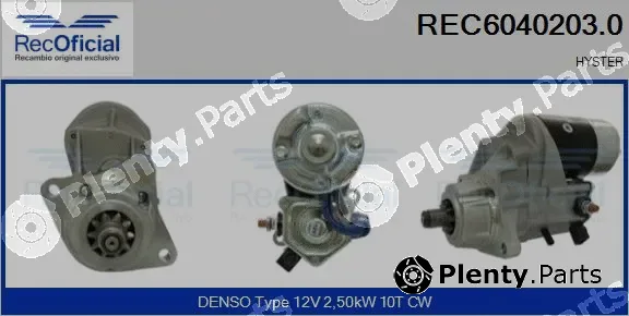 Recoficial REC6040203.0 — Starter