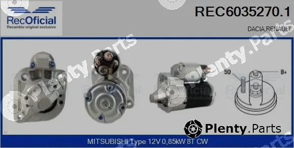 Recoficial REC6035270.1 — Starter