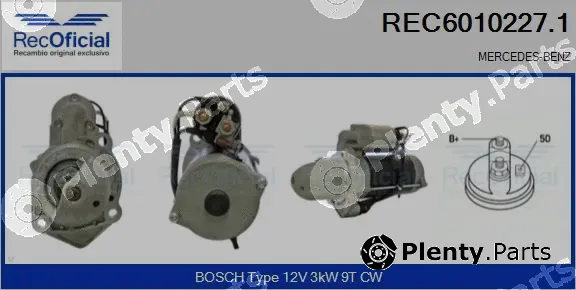 Recoficial REC6010227.1 — Starter