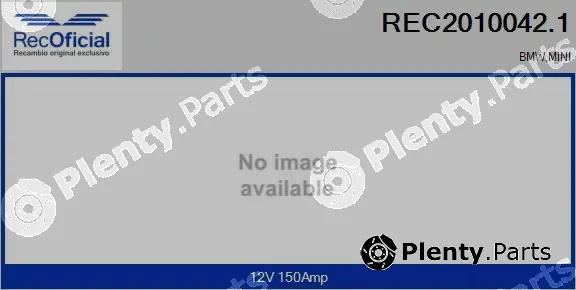 Recoficial REC2010042.1 — Alternator