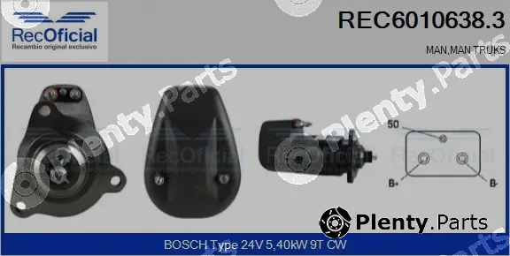 Recoficial REC6010638.3 — Starter