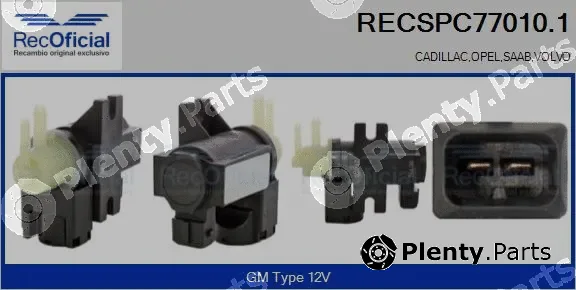 Recoficial RECSPC77010.1 — Pressure Converter, exhaust control