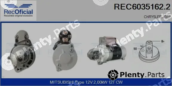 Recoficial REC6035162.2 — Starter