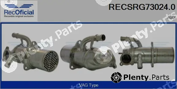Recoficial RECSRG73024.0 — Cooler, exhaust gas recirculation