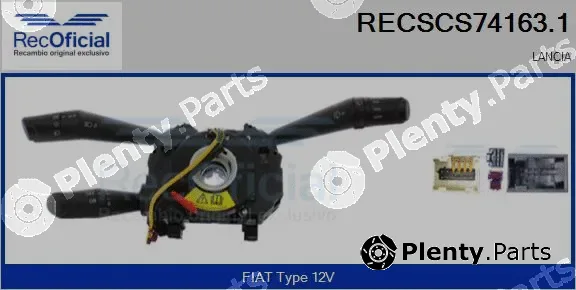 Recoficial RECSCS74163.1 — Steering Column Switch
