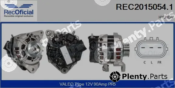 Recoficial REC2015054.1 — Alternator