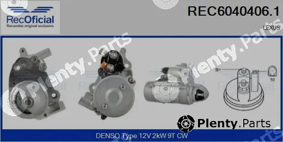 Recoficial REC6040406.1 — Starter