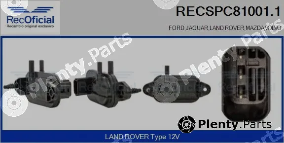 Recoficial RECSPC81001.1 — Pressure Converter, exhaust control