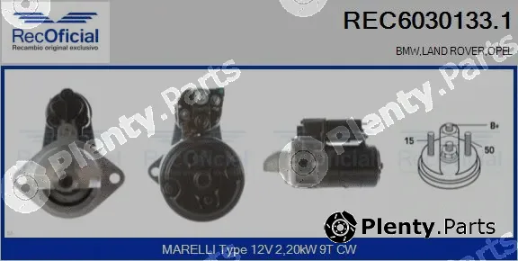 Recoficial REC6030133.1 — Starter