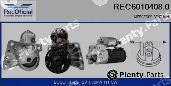 Recoficial REC6010408.0 — Starter