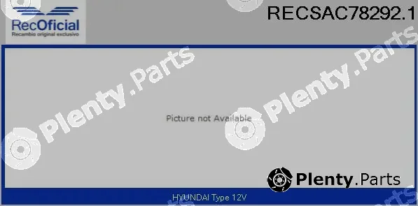 Recoficial RECSAC78292.1 — Compressor, air conditioning