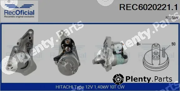 Recoficial REC6020221.1 — Starter